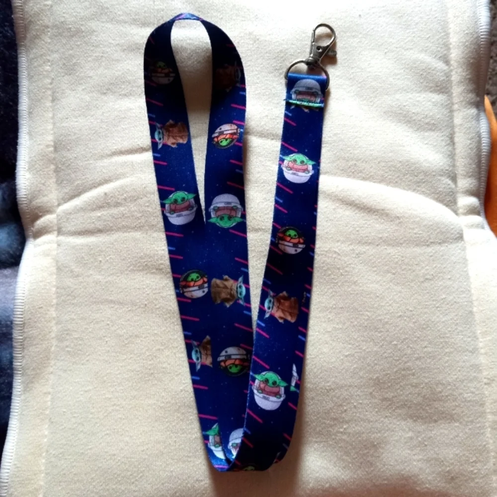 Baby Yoda lanyard